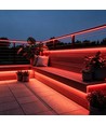 5m 9W/m Roter Slim COB Strip - 230V, IP67 wasserdicht, 296 LED, alle 10cm kürzbar