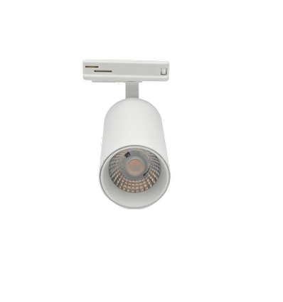 10W 1-Phasen RA95 Schienenstrahler - Weiß, 1F2W