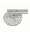 3-Phasen RA94 Schienenstrahler - 25/20/18W, CCT + Helligkeit einstellbar