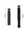 11-17cm Tripod Stativ für Licht und Foto, verstellbar
