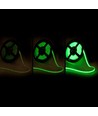 5m 13W/m RGB Dotless COB-LED Streifen - 24V DC, IP67, 576 LED pro Meter