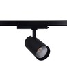 25-30W 3-Phasen CCT Triac Schienenstrahler - RA98, einstellbare CCT & Watt, Schwarz