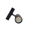25-30W 3-Phasen CCT Triac Schienenstrahler - RA98, einstellbare CCT & Watt, Schwarz