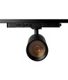10-14W 3-Phasen CCT Triac Schienenspot - RA93, CCT & Watt einstellbar, Schwarz