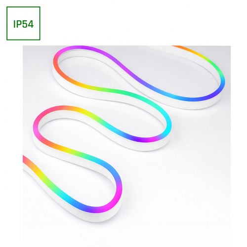 5m 1W/m RGB Digital Neon Flex Set - USB 5V, 30 LEDs/m, IP54, inkl. Fernbedienung