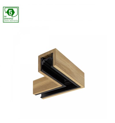 System Shift L-Verbinder für Wood Slim - Horizontal, schwarz