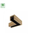 System Shift L-Verbinder für Wood Slim - Horizontal, schwarz