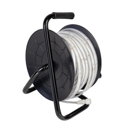 25m LED-Streifen Rolle 8W/m - 120 LEDs/m, IP65, 4000K, 600lm/m, 8mm Breite