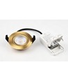7W Ø8,3cm DimToWarm+CCT Einbaustrahler dimmbar RA96 - Loch: Ø6,8 cm, Maße: Ø8,3 cm, Gold
