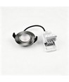 7W Ø8,3cm DimToWarm+CCT Einbaustrahler dimmbar RA96 - Loch: Ø6,8 cm, Gebürsteter Stahl
