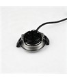 7W Ø8,3cm DimToWarm+CCT Einbaustrahler dimmbar RA96 - Loch: Ø6,8 cm, Gebürsteter Stahl