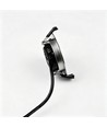 7W Ø8,3cm DimToWarm+CCT Einbaustrahler dimmbar RA96 - Loch: Ø6,8 cm, Gebürsteter Stahl