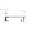 Lifud 30W / 550-700mA dimmbarer LED-Treiber - 25-40V, Triac Phasenabschnitt, flimmerfrei