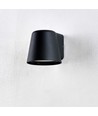 6er Set Avero GU10 Wandleuchte Schwarz - IP65, ohne Leuchtmittel