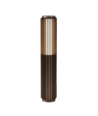 FYRON Bollard Gartenleuchte, Coffee - E27, 61 cm, IP54 Außenbereich, Pollerleuchte