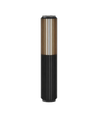 FYRON Bollard Gartenlampe, Schwarz - E27, 61 cm, IP54 Außenbereich, Pollerleuchte