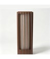 FYRON Bollard Gartenlampe, Coffee - E27, 61 cm, IP54 Außenleuchte, Pollerleuchte