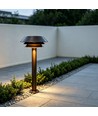 Gartenlampe in antikem Messing - E14, 60 cm, IP54 Außenbereich, ohne Leuchtmittel