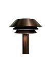 Gartenlampe in antikem Messing - E14, 60 cm, IP54 Außenbereich, ohne Leuchtmittel