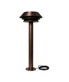 Gartenlampe in antikem Messing - E14, 60 cm, IP54 Außenbereich, ohne Leuchtmittel