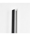 100cm längliche Wandleuchte - Schwarz, eckig, innen / außen, IP65, inkl. Leuchtmittel