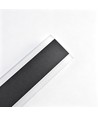 60cm Wandleuchte - Schwarz, eckig, Up/Down, verstellbar, Innen/Außen, IP65, inkl. Leuchtmittel