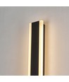 60cm Wandleuchte - Schwarz, eckig, Up/Down, verstellbar, Innen/Außen, IP65, inkl. Leuchtmittel