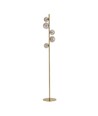 Oliva 5xG9 Stehleuchte Bronze - 160cm, Rauchglas, ohne Leuchtmittel