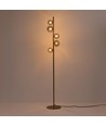 Oliva 5xG9 Stehleuchte Bronze - 160cm, Rauchglas, ohne Leuchtmittel