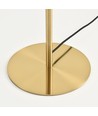 Oliva 5xG9 Stehlampe Bronze/Rauchglas - 160cm, rauchfarbenes Glas, ohne Leuchtmittel