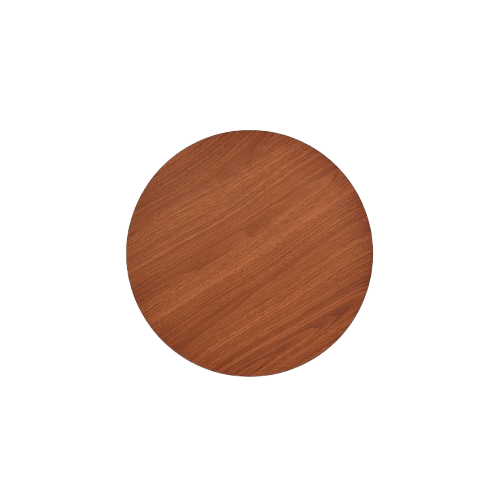 Ø30cm Wandleuchte - Dunkles Holz, 6W, 2700K, IP20