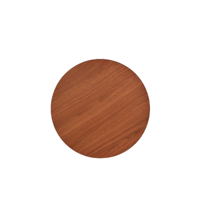 Ø30cm Wandleuchte - Dunkles Holz, 6W, 2700K, IP20