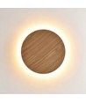 Ø30cm Wandleuchte - Helles Holz, 6W, 2700K, IP20