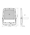 100W LED Fluter CCT - IP65, Außenbereich, Arbeitsleuchte