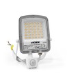 30W LED-Fluter mit PIR-Sensor - CCT, IP65, Bewegungsmelder, schwarzes Gehäuse