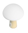 Wiederaufladbare Pilz LED-Tischleuchte - RGB + 3000K, Kaltweiß, tragbar