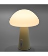 Wiederaufladbare Pilz LED-Tischleuchte - RGB + 3000K, Kaltweiß, tragbar