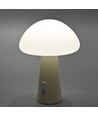 Wiederaufladbare Pilz LED-Tischleuchte - RGB + 3000K, Kaltweiß, tragbar