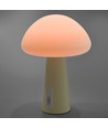 Wiederaufladbare Pilz LED-Tischleuchte - RGB + 3000K, Kaltweiß, tragbar