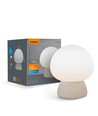 Wiederaufladbare Mushroom LED-Tischleuchte - RGB + 3000K Warmweiß, tragbar