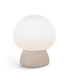 Wiederaufladbare Mushroom LED-Tischleuchte - RGB + 3000K Warmweiß, tragbar