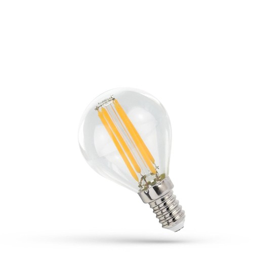 E14 5,5W LED-Lampe - G45, Kohlefaden