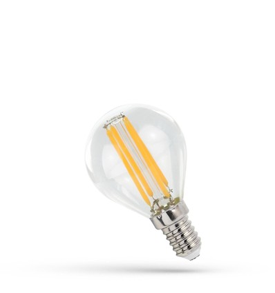 E14 5,5W LED-Lampe - G45, Kohlefaden