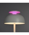 Wiederaufladbare LED-Schreibtischlampe mit White Noise - RGB+W, Neutralweiß, tragbar
