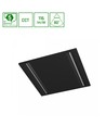 40W Algine Line CCT LED Panel - Schwarz, einstellbare Lichtfarbe, 230V