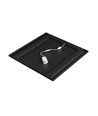 40W Algine Line CCT LED Panel - Schwarz, einstellbare Lichtfarbe, 230V