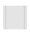 60x60 LED Panel, 40W - CCT, Einbaupanel, weißer Rand