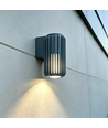 FYRON Wall Wandleuchte, Grau - E27, IP54 Außenbereich