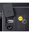 Noctis Handy Solar-Flutlicht mit Sensor - 2400mAh, 120°, IP65, tragbar, wiederaufladbar