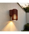 FYRON Wall Wandleuchte, Coffee - E27, IP54 Außenbereich